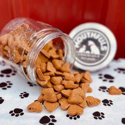 Grain Free Bacon Heart Mini Dog Treats