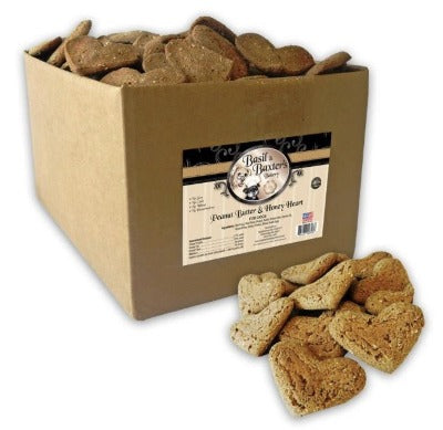 Basil & Baxters Peanut Butter and Honey Large Hearts